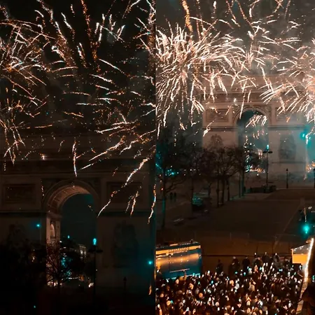 Ac 3bds With Arc De Triomphe View & Terrace Appartement Parijs