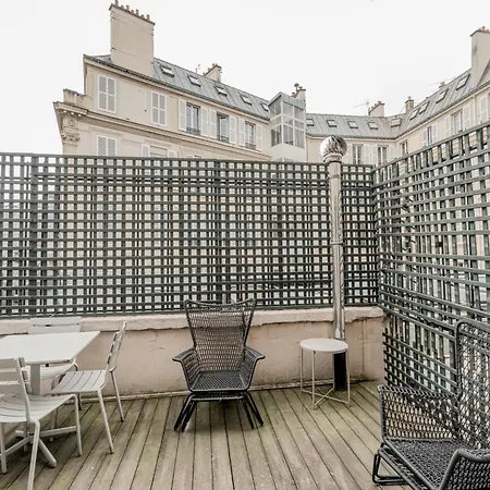 Ac 3bds With Arc De Triomphe View & Terrace Apartment