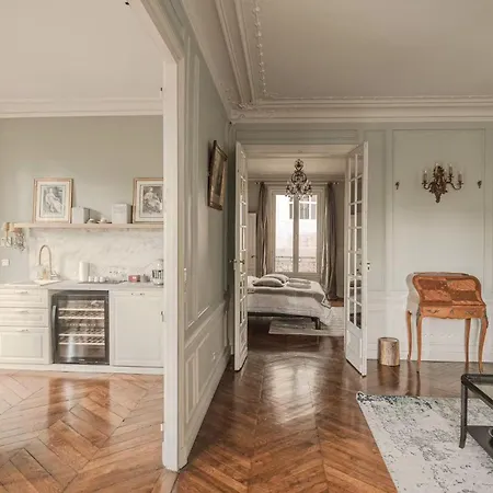 דירה Ac 3bds With Arc De Triomphe View & Terrace *