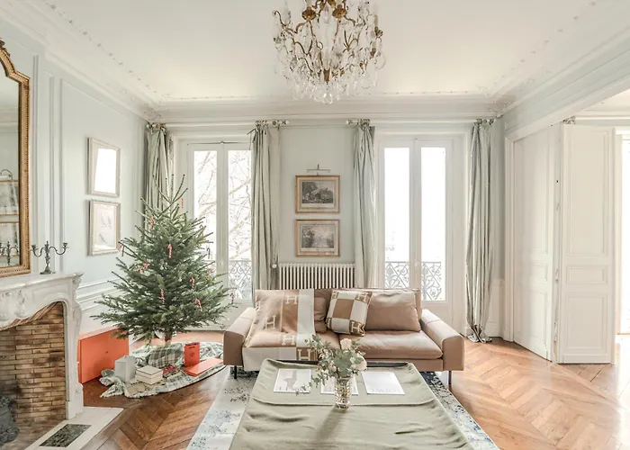 Apartment Ac 3bds With Arc De Triomphe View & Terrace