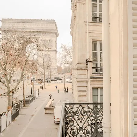 Ac 3bds With Arc De Triomphe View & Terrace Apartmán *